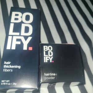 Boldify Hair Thickening Fibers and Powder Set